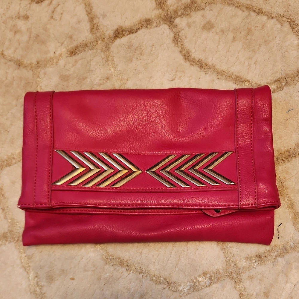 Stylish Pink Clutch Bag